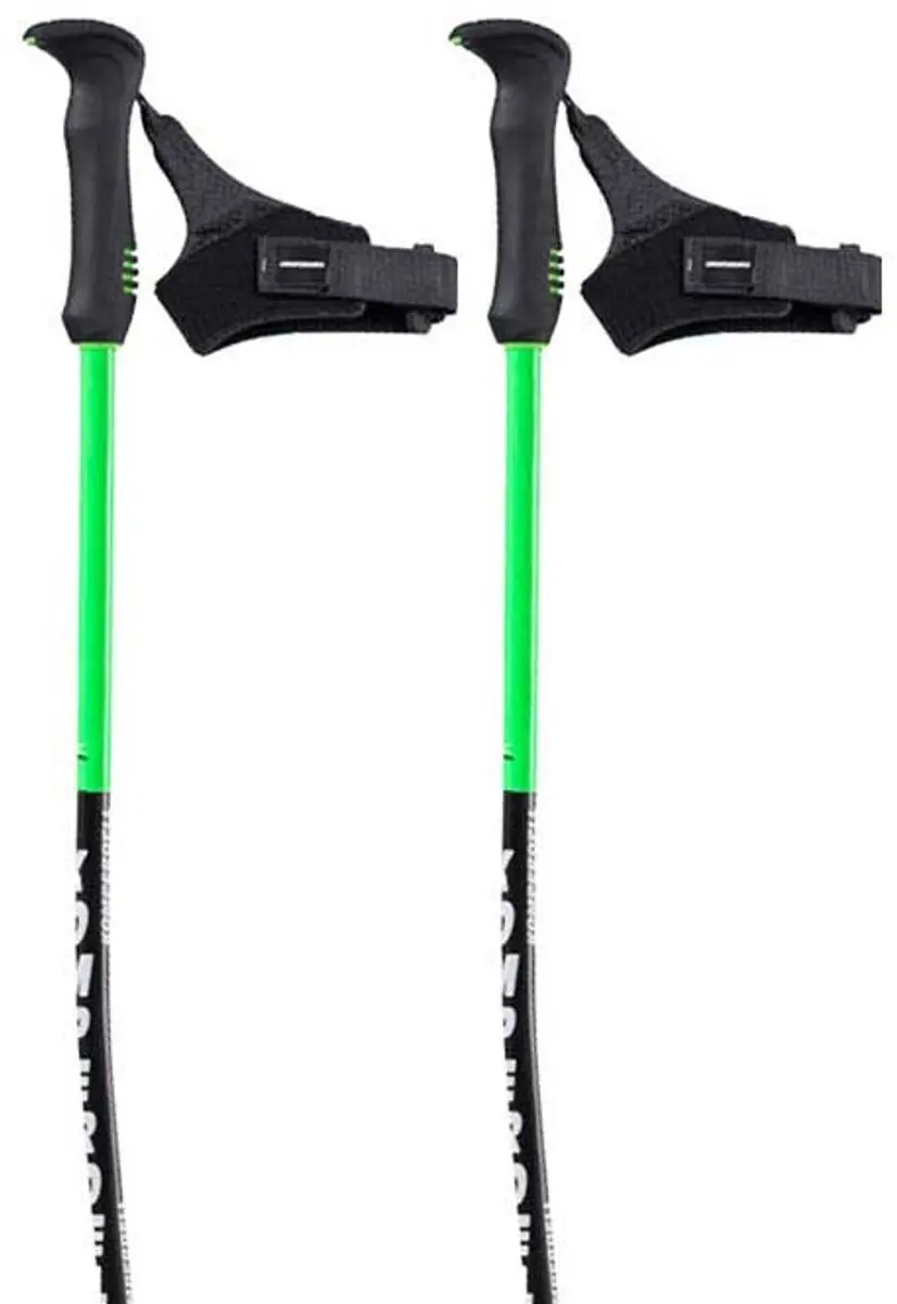 Komperdell Nationalteam Carbon Skicross Ti-core Stokken Transparant 125 cm