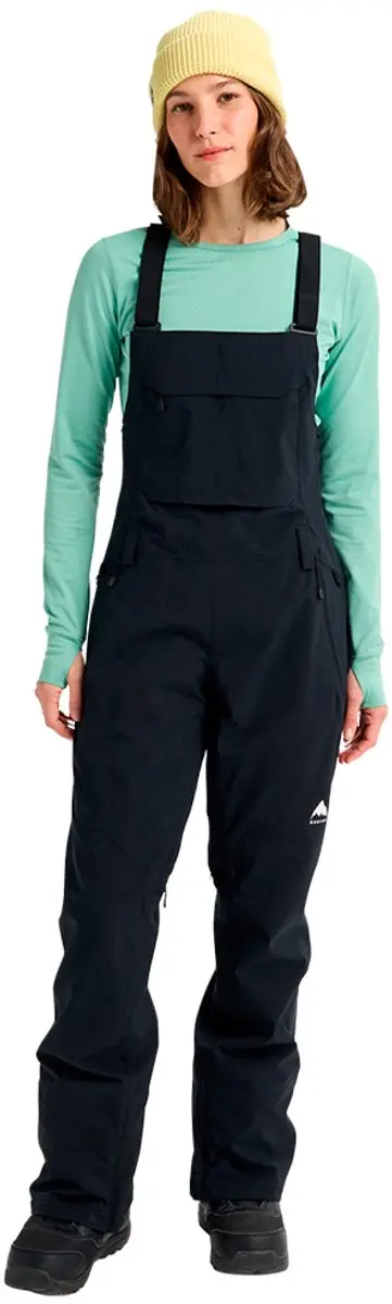 Burton Reserve 2l Stretch Slim Bib Broek Zwart M Vrouw