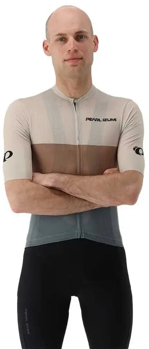 Pearl Izumi Ultimate Korte Mouw Wielertrui Grijs M Man