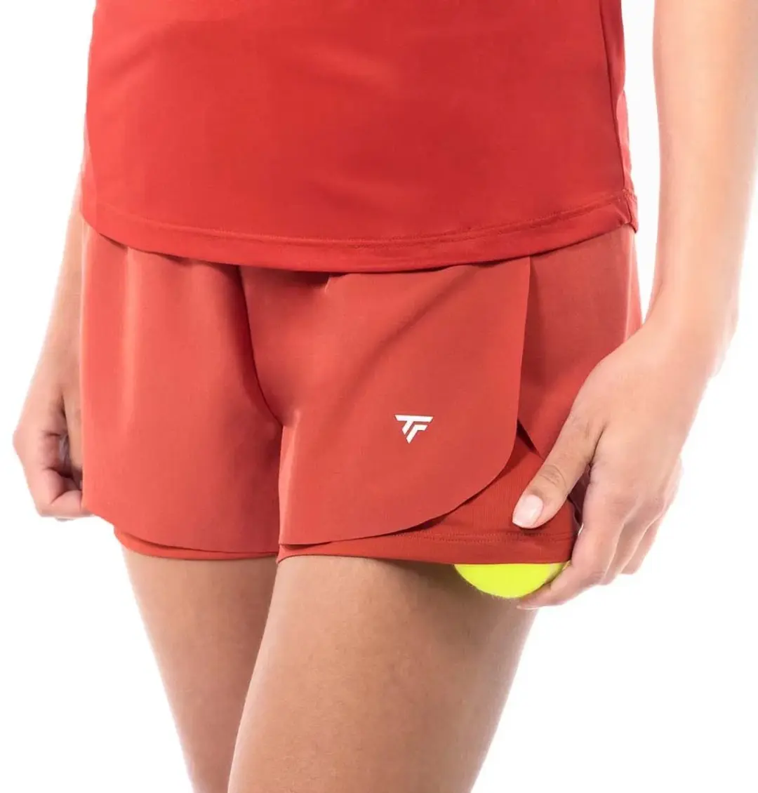 Tecnifibre Team Stretch Korte Broek Oranje XS Vrouw