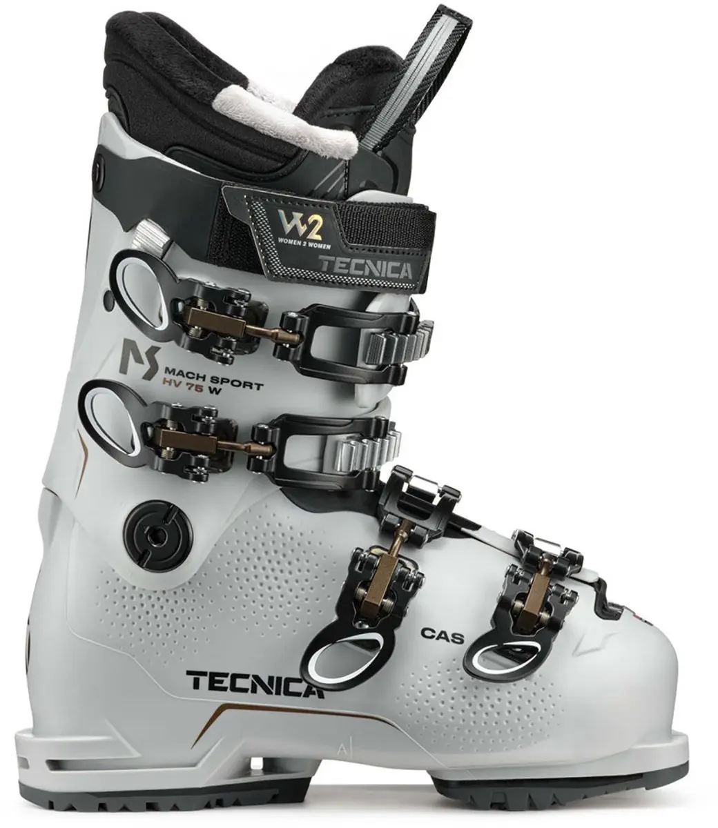 Tecnica Mach Sport Hv 75 W Gw Alpineskischoenen Voor Dames Grijs 25.5 Vrouw