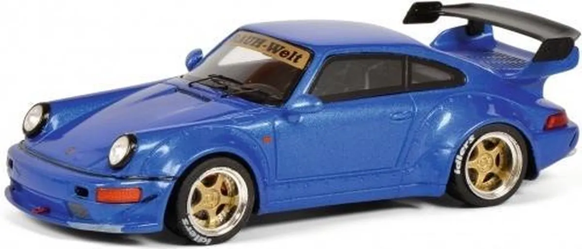 Porsche Rauh Welt RWB 964 1:43 Blauw