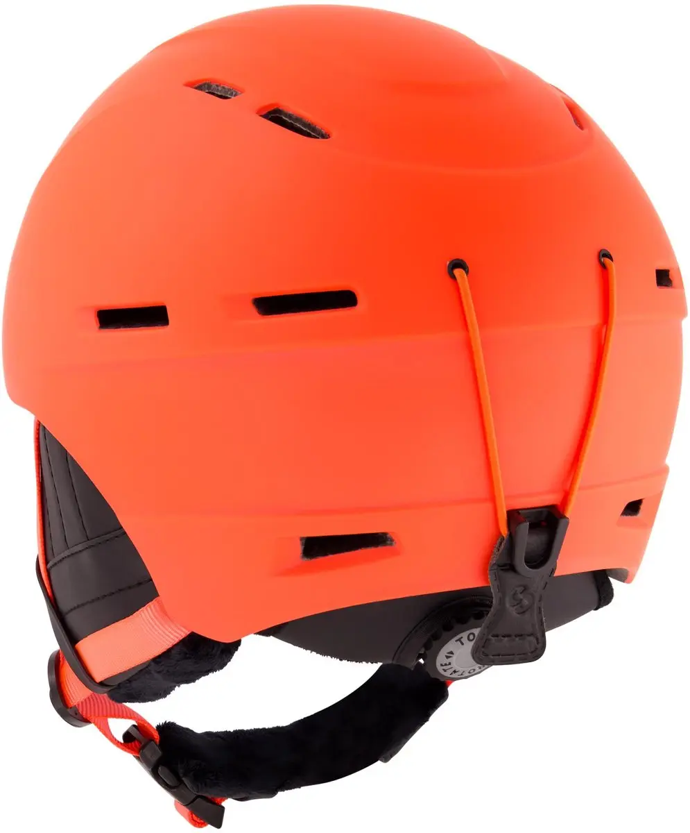 SINNER Crest Skihelm - Maat S - Matte Neon Orange