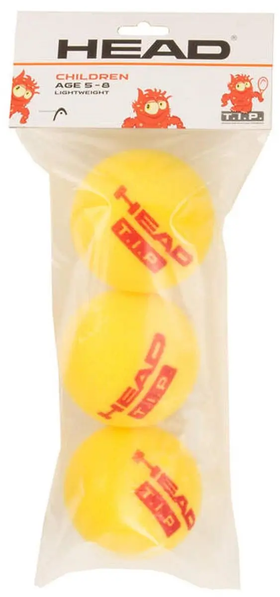 Jar 3 Balls Head T.i.p. Red Foam