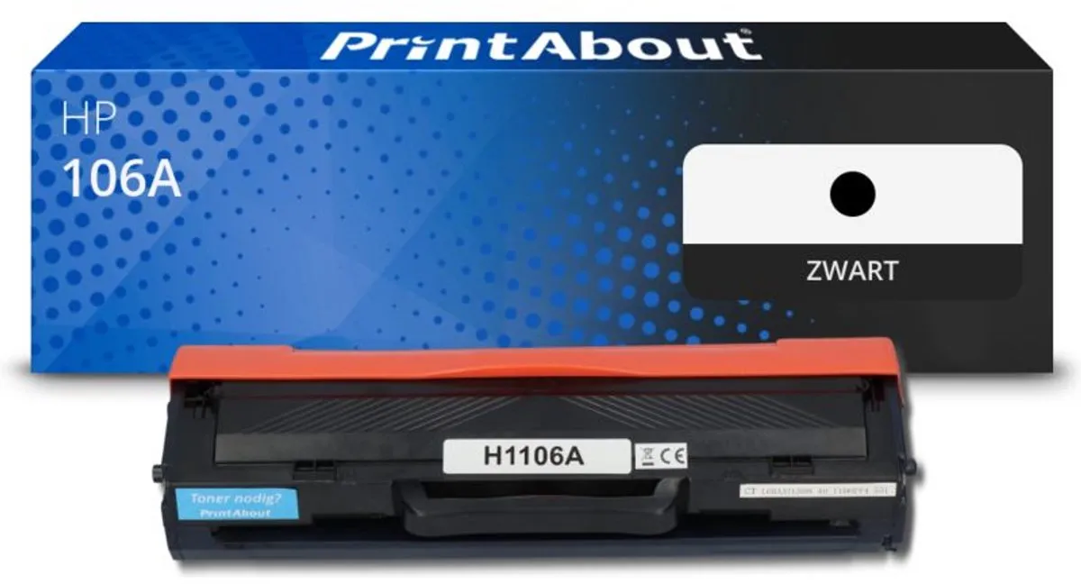 PrintAbout Huismerk HP 106A W1106A Toner