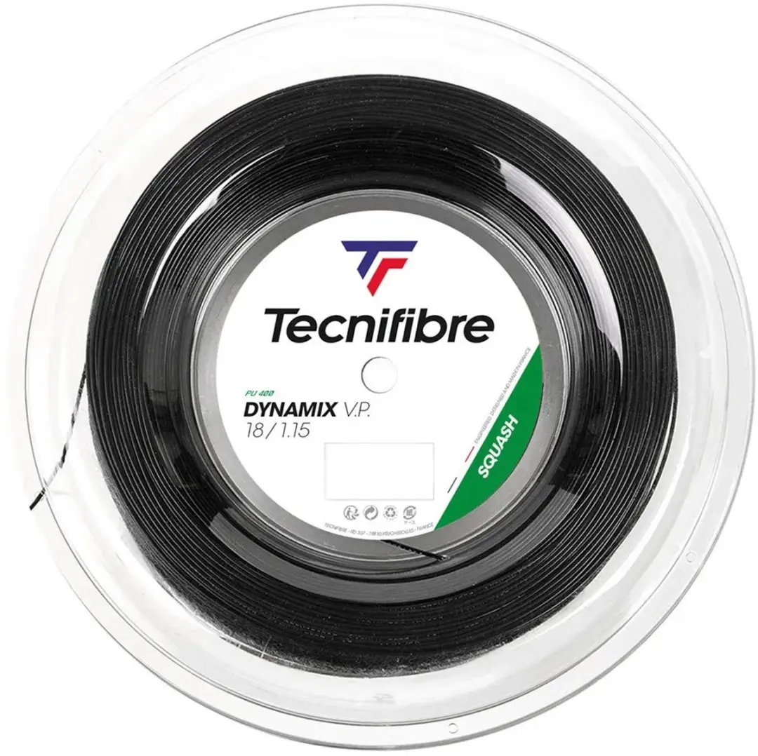 Tecnifibre Dynamix Vp 200 M Pompoenhaspel Zwart 1.20 mm