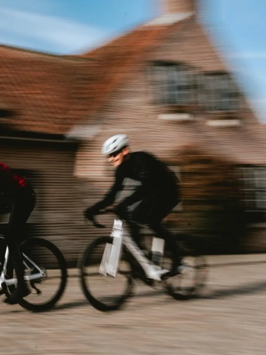 Bioracer Tempest Wielervest Heren M - Zwart Eclipse - Winddicht & Thermisch - afbeelding 5 van 6