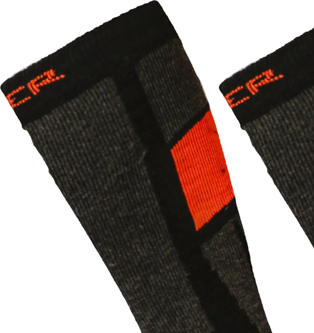 SINNER PRO Socks II Double Pack - Zwart/Orange - Maat 36-38