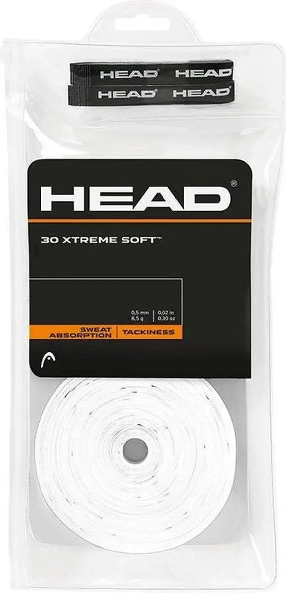 HEAD Overgrip Xtreme Soft Wit 30 stuks