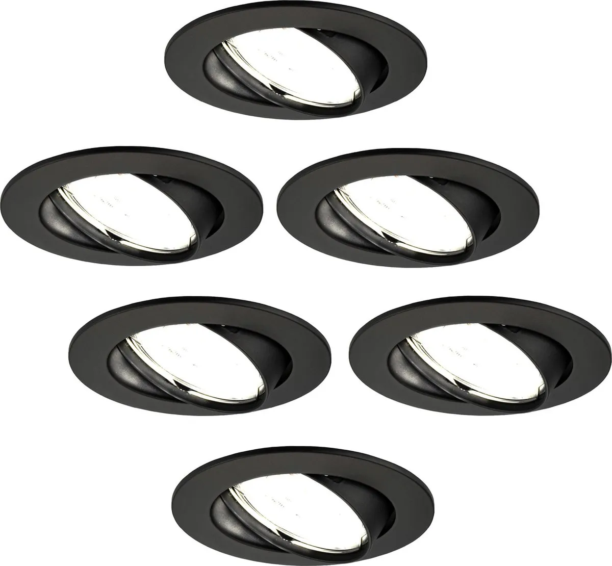 Ledvion 6x LED Inbouwspot Amsterdam 3W
