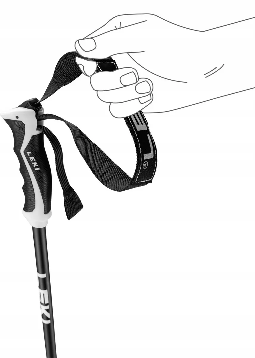 LEKI Neolite Skistokken 135cm - Lichtgewicht