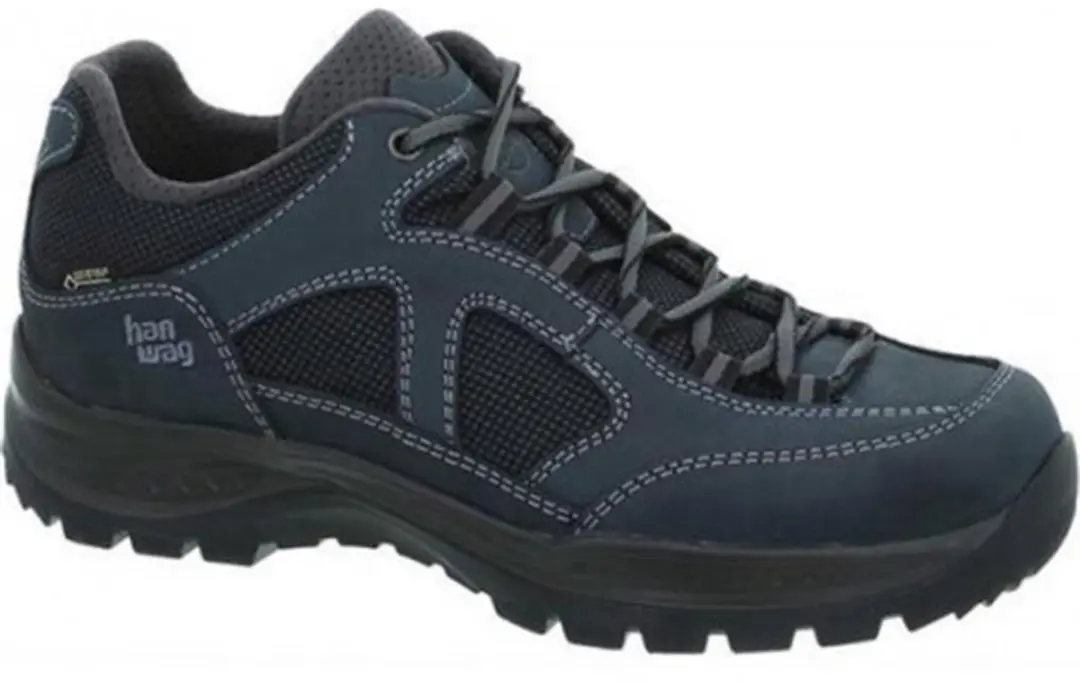 Hanwag Gritstone II GTX Heren Wandelschoen 6,5/40 - Navy/Asphalt