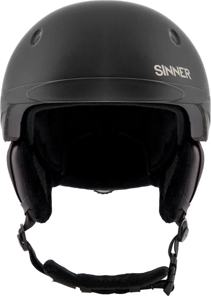 SINNER TITAN Unisex Skihelm - XL 63-64cm - Matte Zwart
