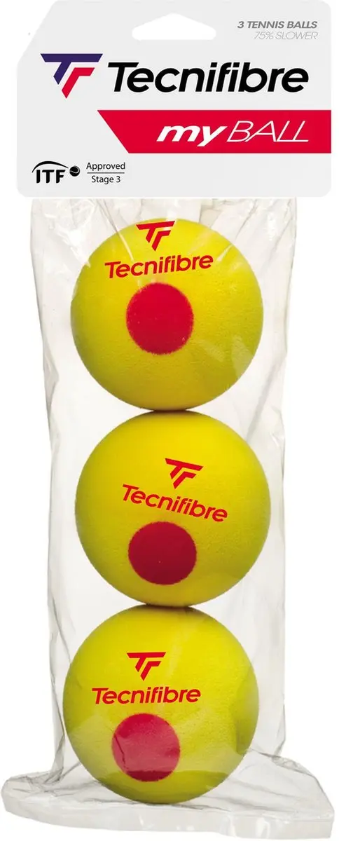 Tecnifibre My Ball Stage 3 Foam Tennisbal Uitvoering : Tecnifibre My Ball Stage