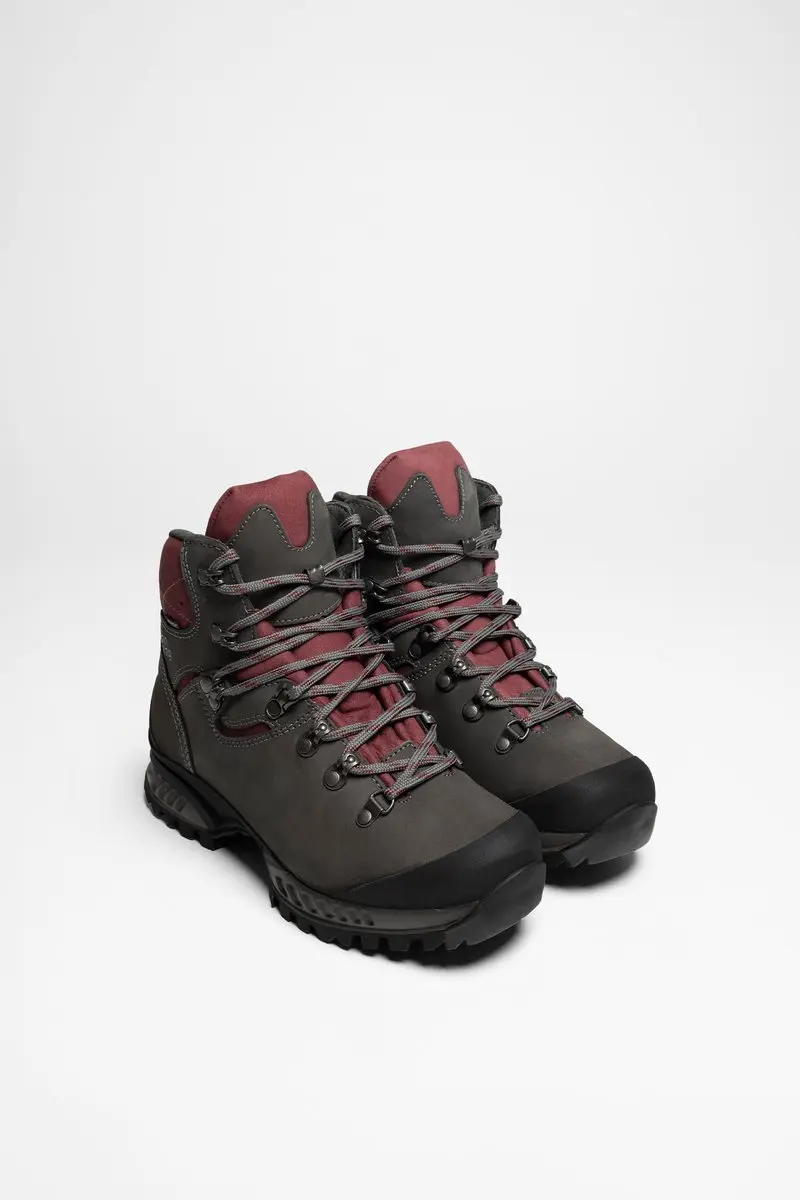 Hanwag Tatra II Lady GTX - Wandelschoenen Dames Asphalt / Dark Garnet 37.5