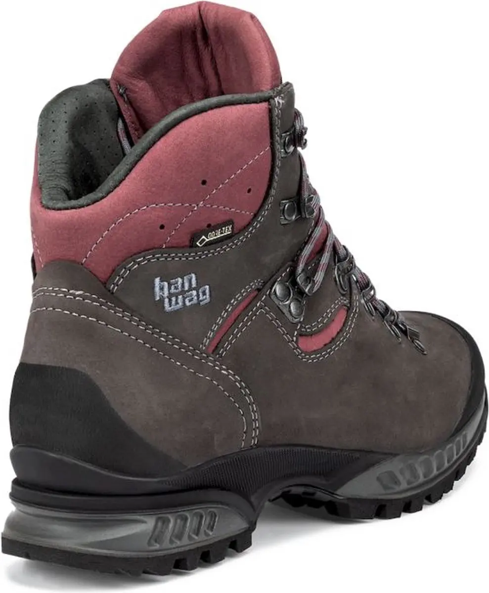 Hanwag Tatra II Lady GTX Wandelschoenen 38 - Asphalt/Dark Garnet
