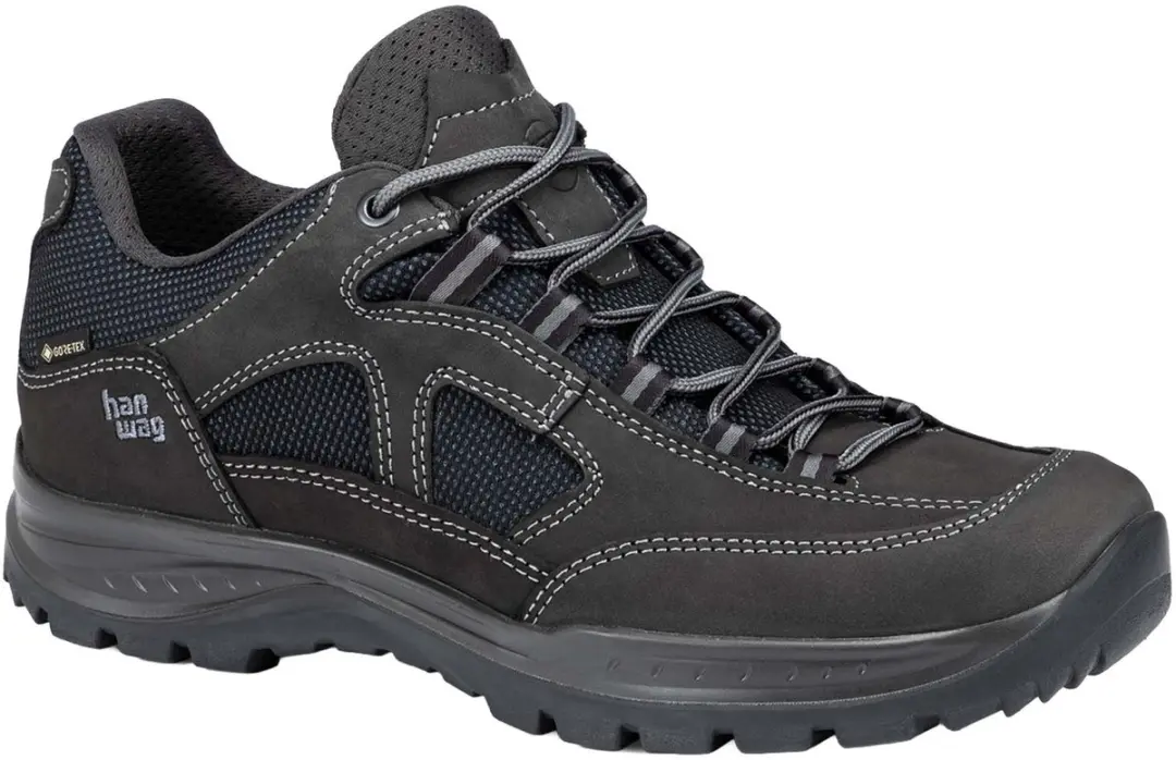 Hanwag Gritstone II Wide GTW Wandelschoenen 48 - Antraciet