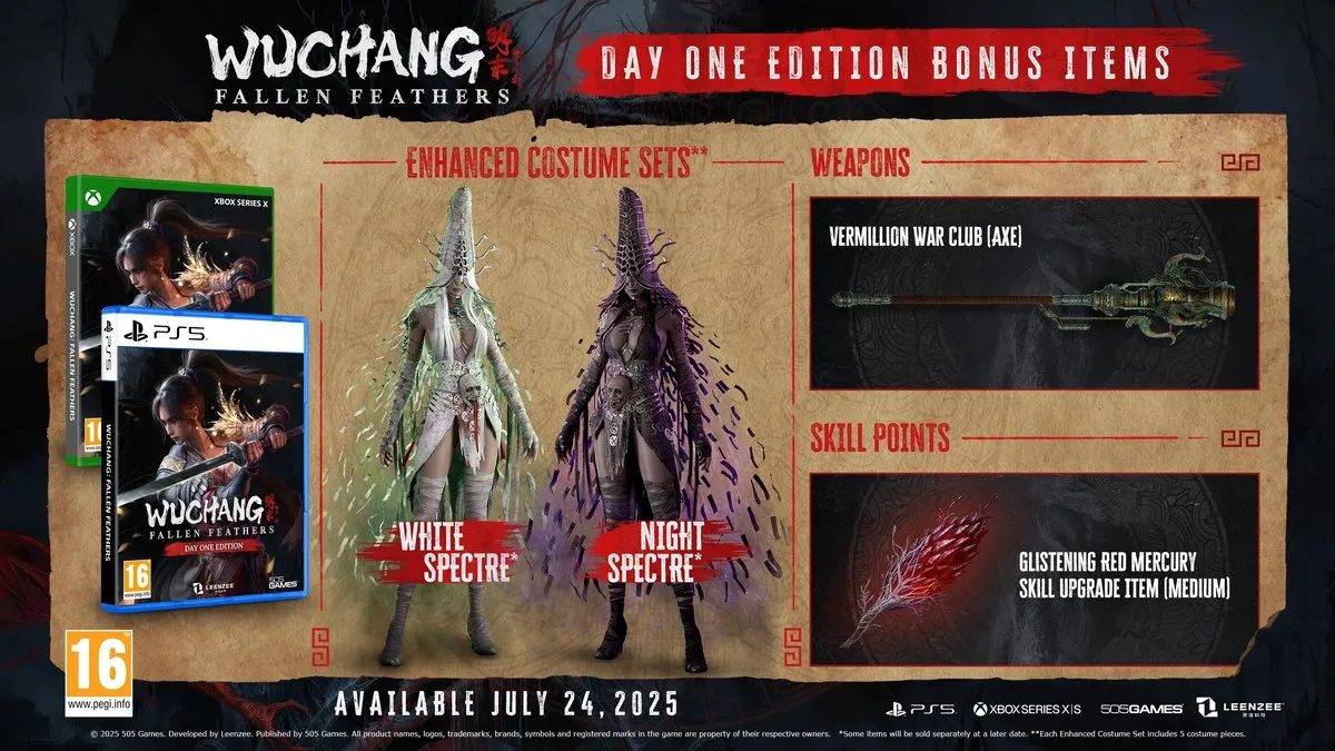 Sony PlayStation Wuchang: Fallen Feathers Day One Edition - PS5