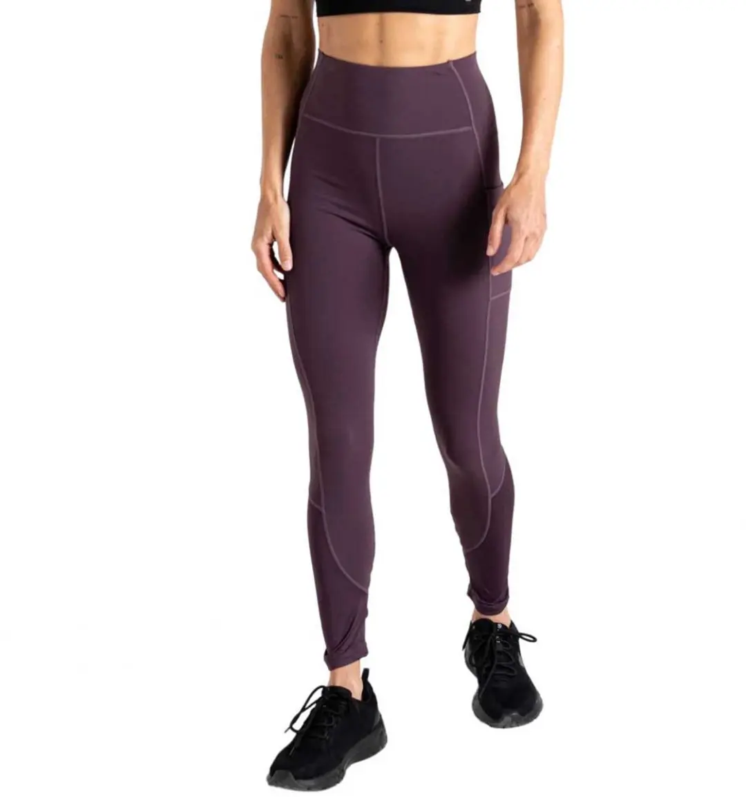 Dare2b Power Leggings Paars 42 / Regular Vrouw