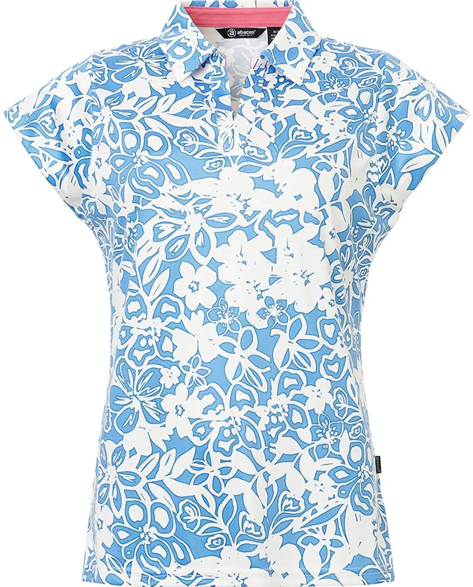 Abacus Golf Victoria Dames T-shirt Met Korte Mouwen Blauw M Vrouw