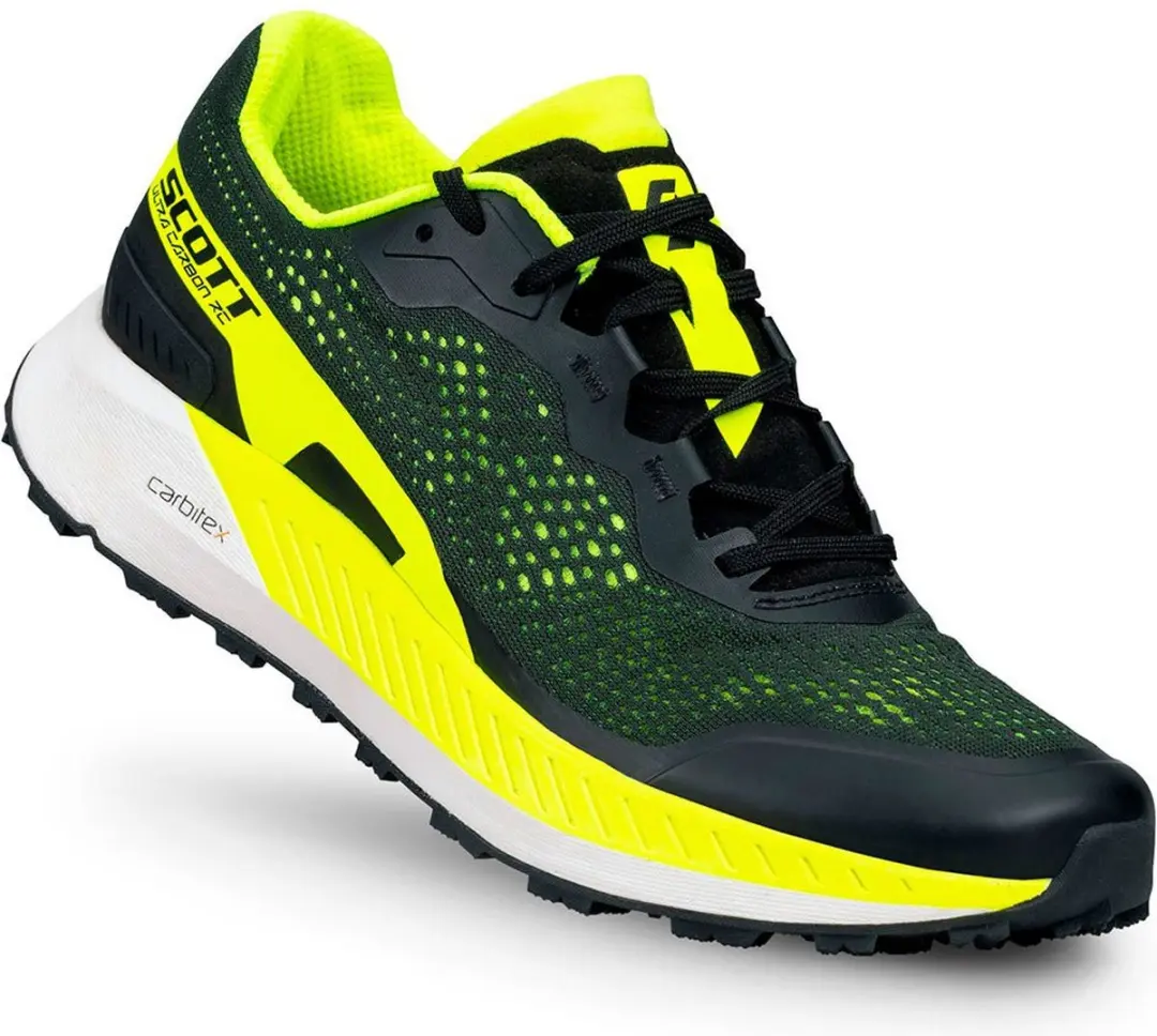 Scott Ultra Carbon Rc Trailrunningschoenen Geel,Zwart EU 45 Man