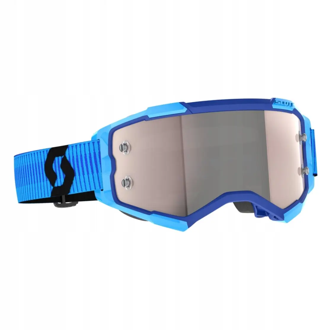 SCOTT Fury Cross/Endurobril Blauw/Zwart
