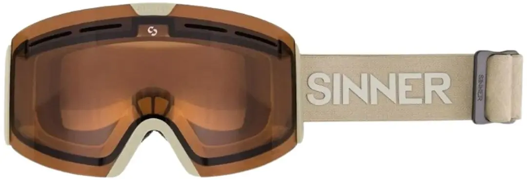 SINNER Arc Trans+ Skibril - Oranje Lens
