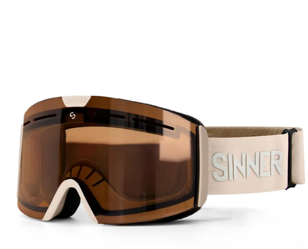 SINNER Arc Trans+ Skibril - Oranje Lens