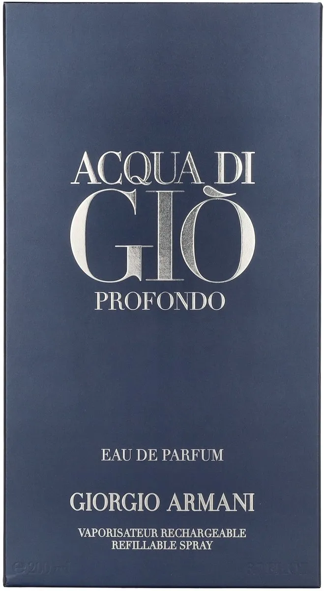 Armani Acqua di Giò Profondo Eau de Parfum 200ml