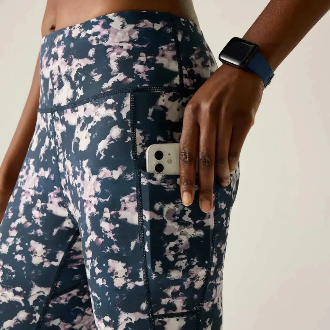 Dare 2b Influential II Leggings - Navy Ink Print 40