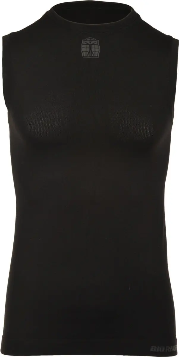 Bioracer Ondershirt Sleeveless Baselayer Light Zwart Maat M/L