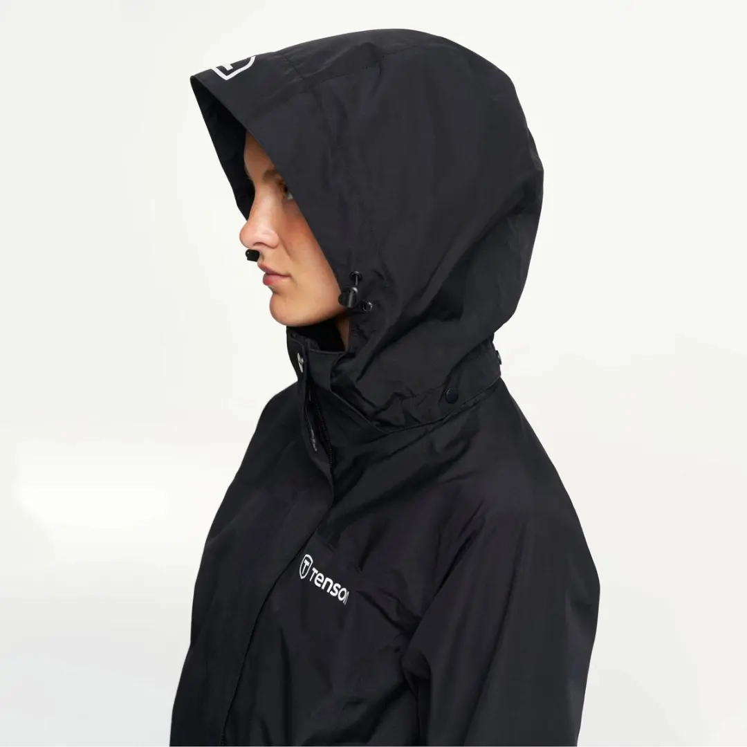 Tenson Melville Regenjas Dames M - Zwart