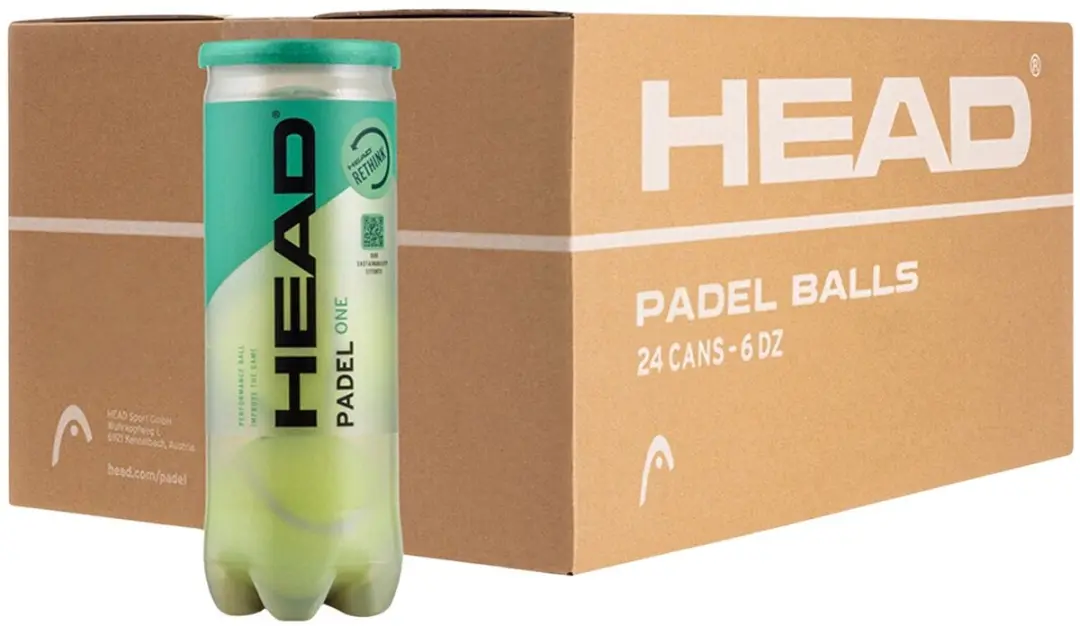 Head One Padelballen (24 tubes)