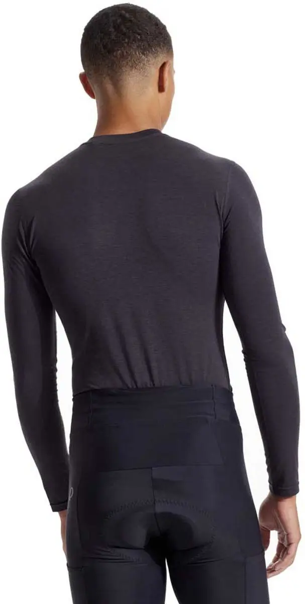 Pearl Izumi Transfer Wool Base Lange Mouwen M - Grijs