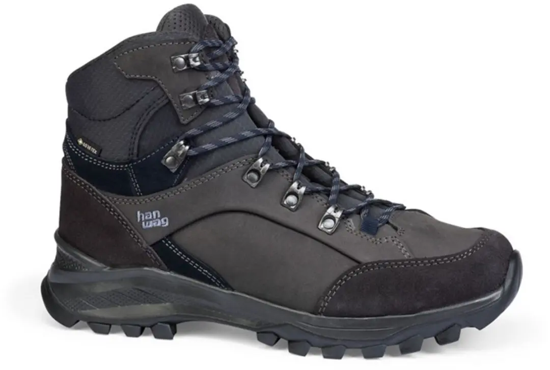 Hanwag Banks Gtx Heren Hoge Wandelschoen Black/Blue 11/46