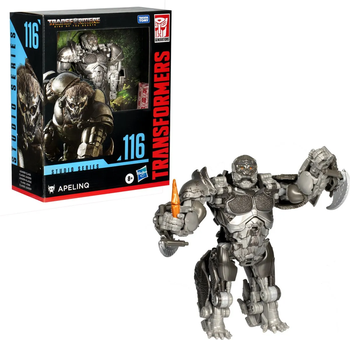 Transformers Rise of the Beasts Generations Studio Series Apelinq G0480ES0 Actio
