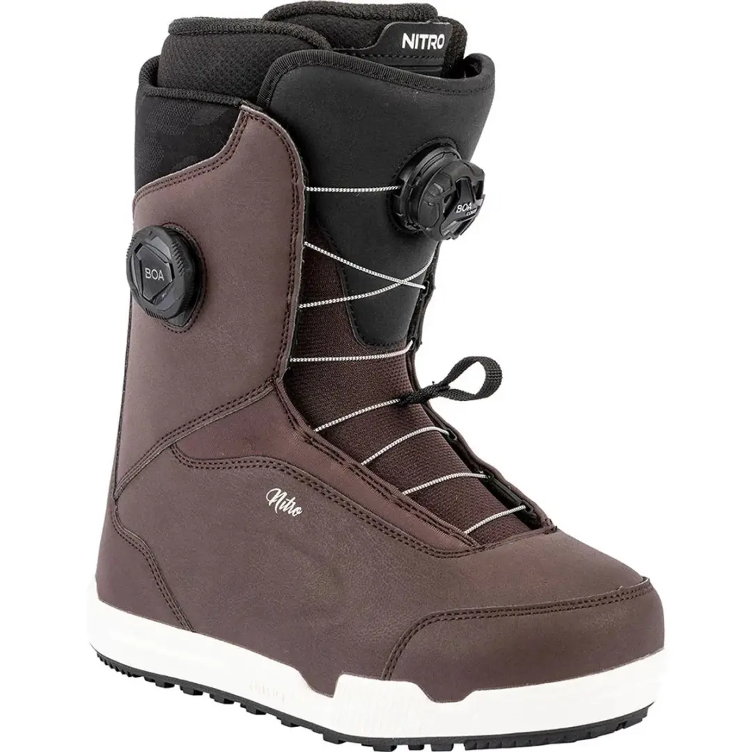 Nitro Scala Boa Snowboardlaarzen Voor Dames Bruin 25.5 Vrouw