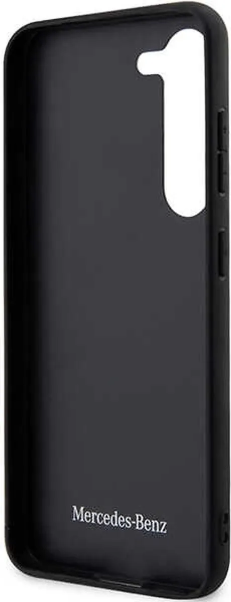 Mercedes-Benz Urban Leather Back Case - Samsung Galaxy S23 FE - Zwart