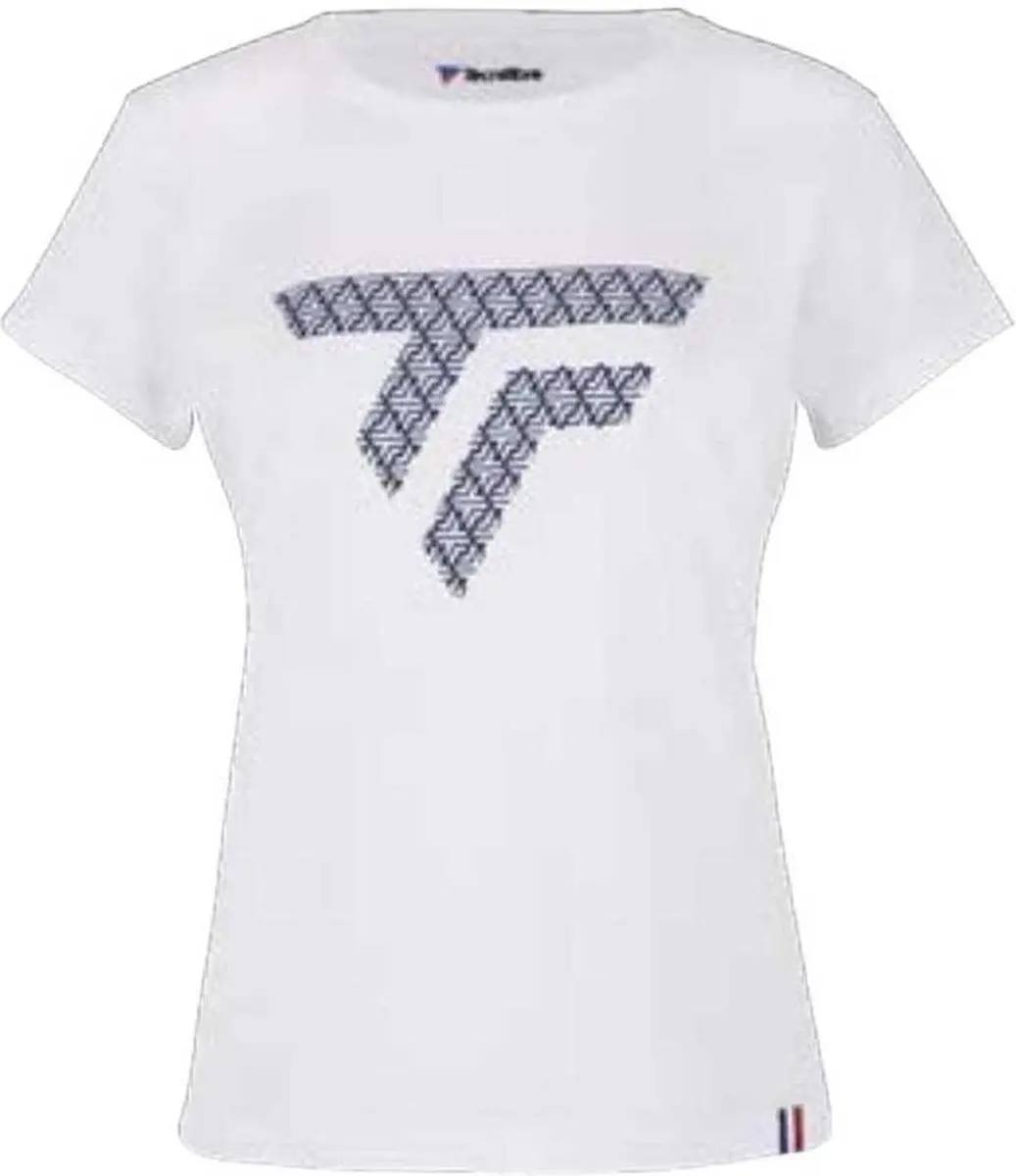 Tecnifibre Training T-shirt Met Korte Mouwen Wit L Vrouw