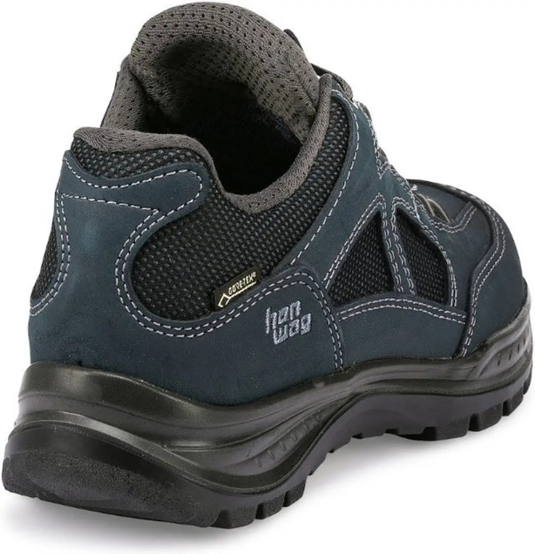 Hanwag Gritstone II Wide GTX Wandelschoen Dames 38 - Navy/Donkergrijs