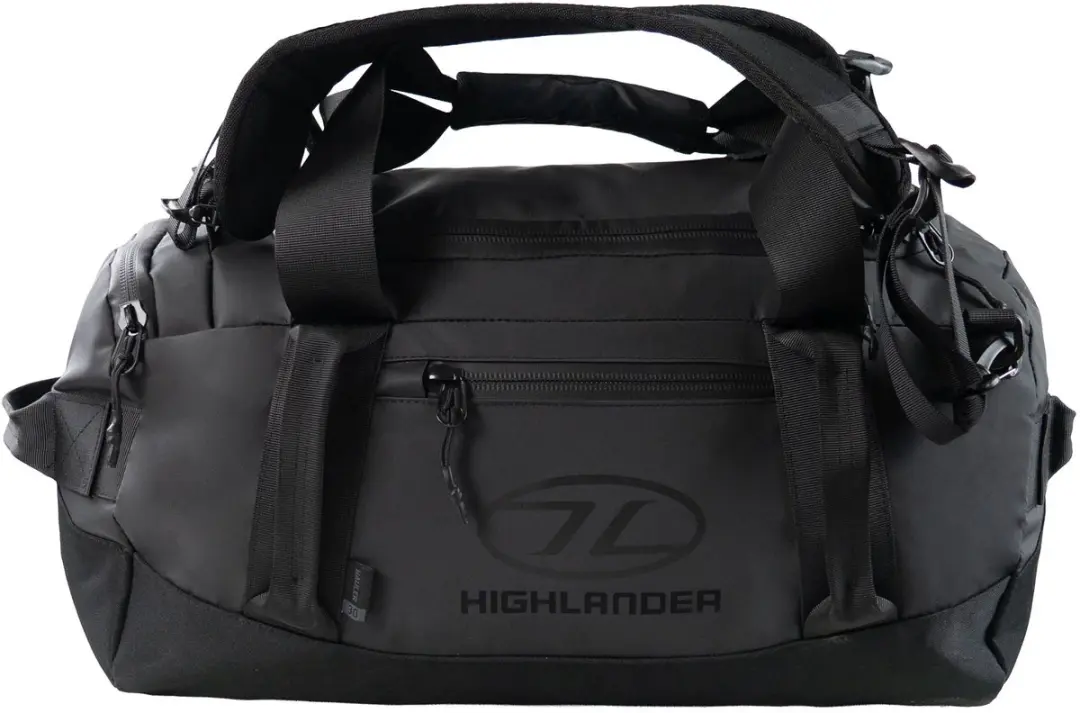 Highlander Outdoor Hauler Duffel 30L - 3 Vakken - Grijs