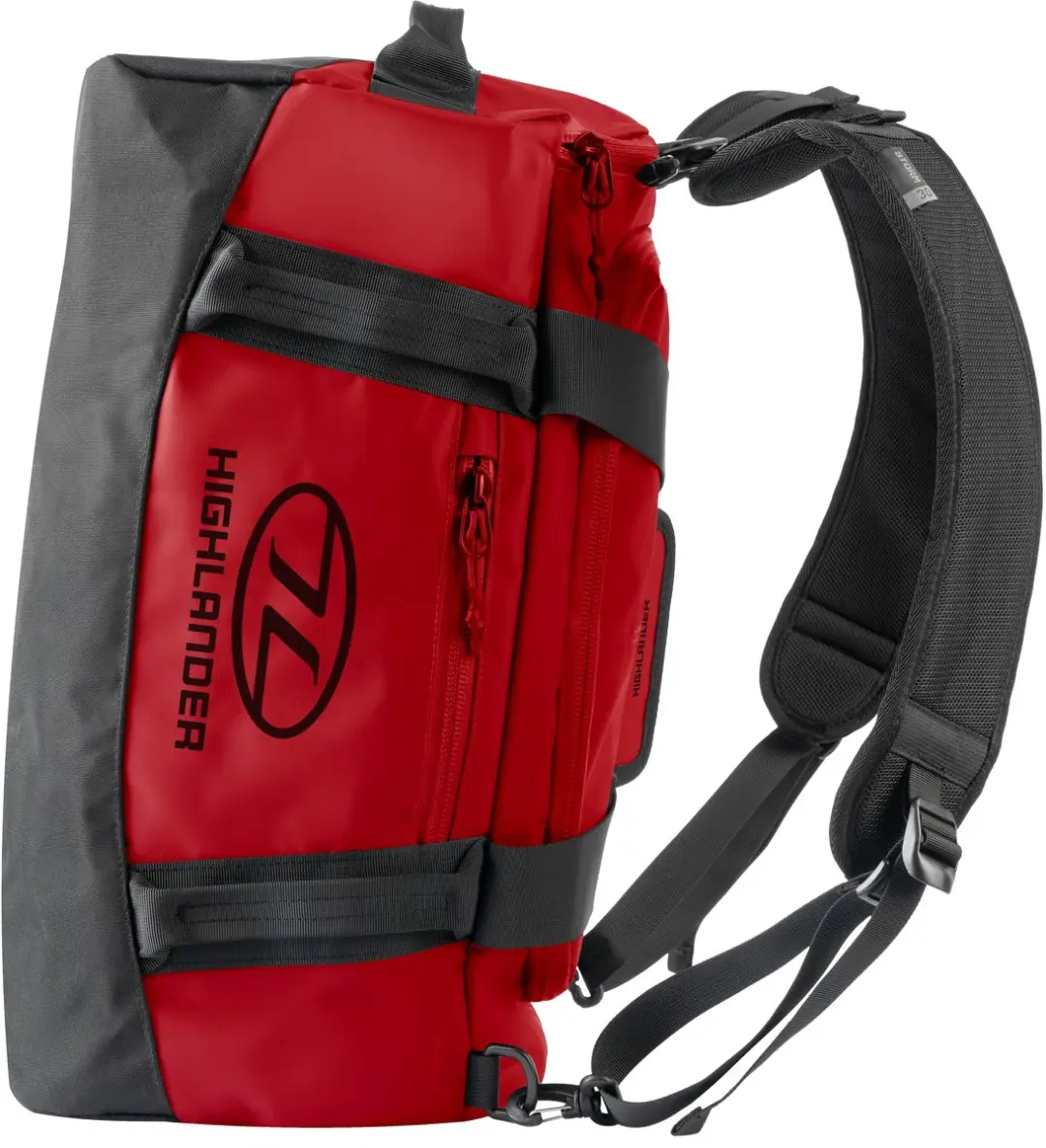 Highlander Outdoor Hauler Duffel 30L - 3 Vakken - Grijs