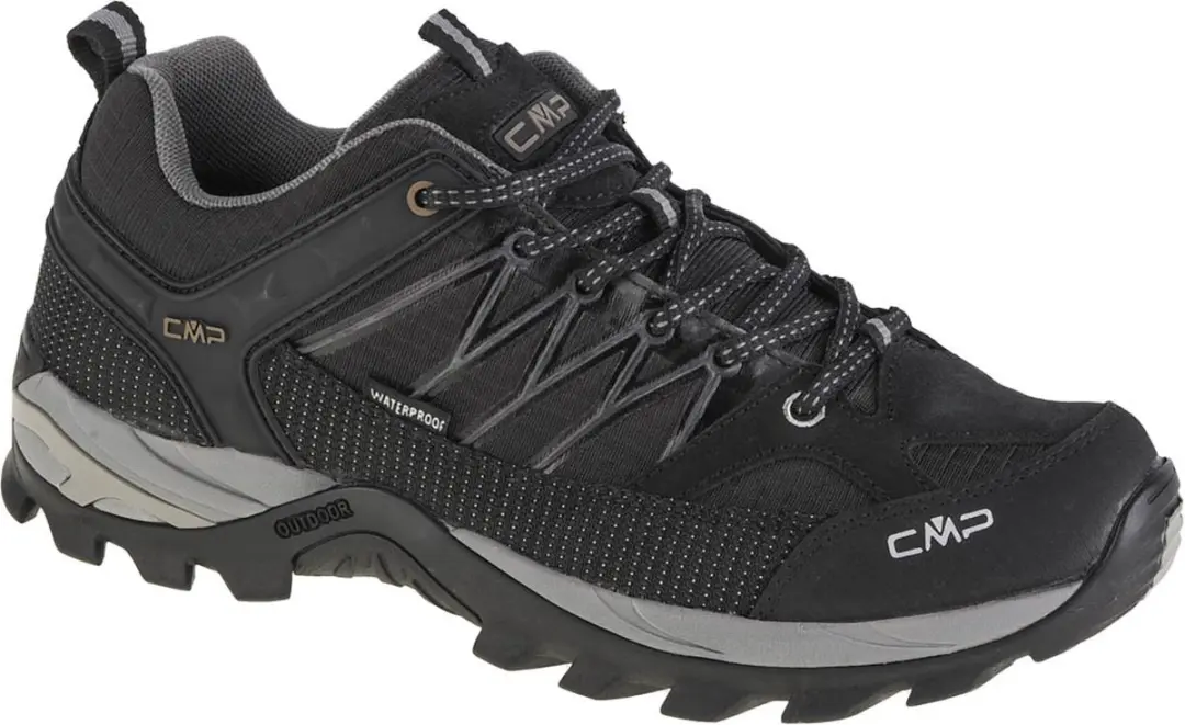 Cmp Rigel Low Wp 3q54457ug Wandelschoenen Zwart EU 48 Man