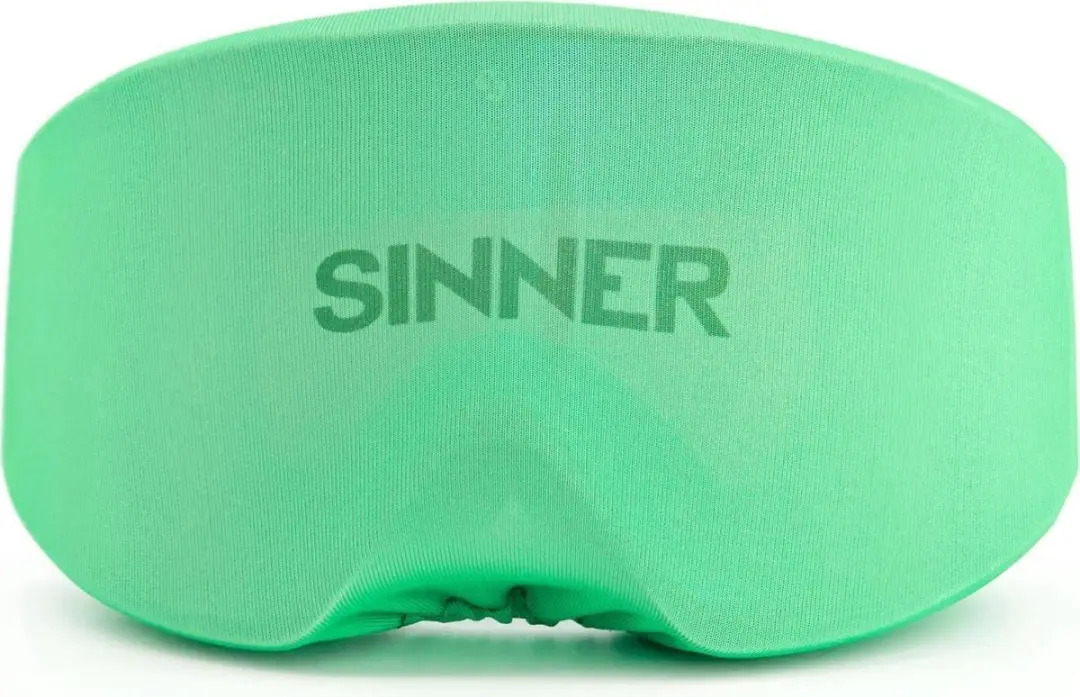 SINNER Goggle Jacket Beschermhoes Skibril - Amsterdam Exquisite - Zwart/Oranje