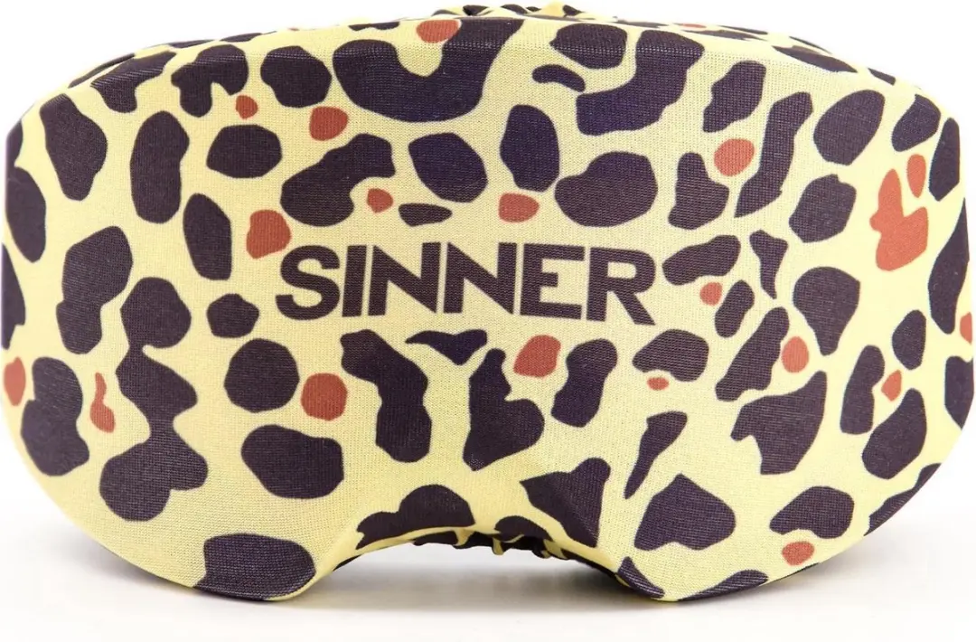 SINNER Goggle Jacket Beschermhoes Skibril - Amsterdam Exquisite - Zwart/Oranje