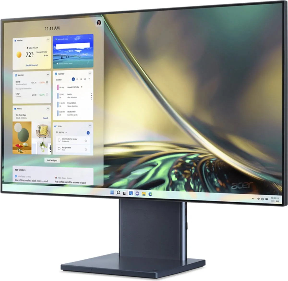 Acer Aspire S27-1755 i5616 Be All-in-One - 27" - 16GB/512GB SSD - Grijs - afbeelding 6 van 6
