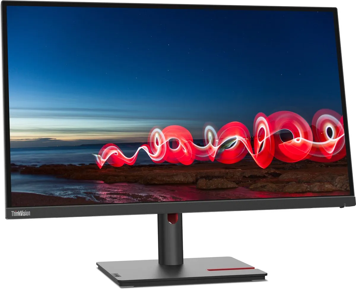 Lenovo ThinkVision T27i-30 Monitor 27" Full HD - Zwart