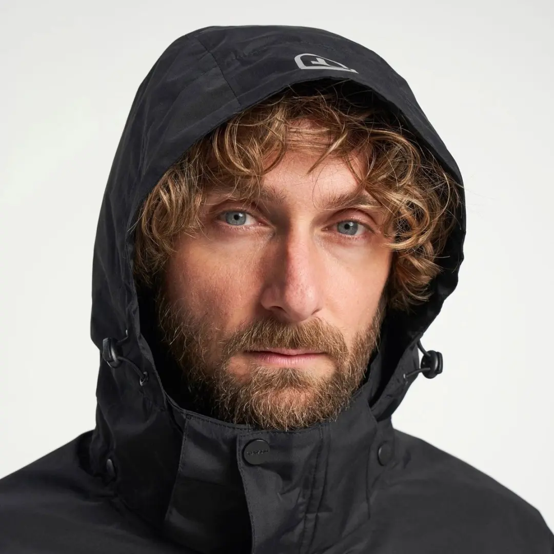 Tenson Melville Regenjas Heren M - Zwart