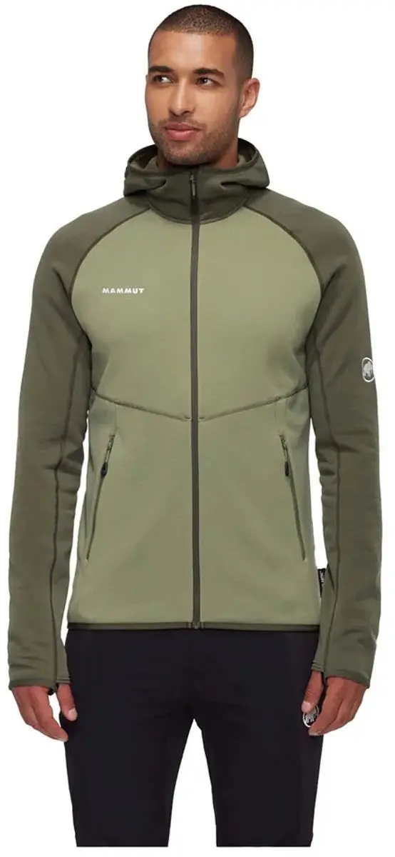Mammut Aconcagua Fleece Met Volledige Rits Groen S Man