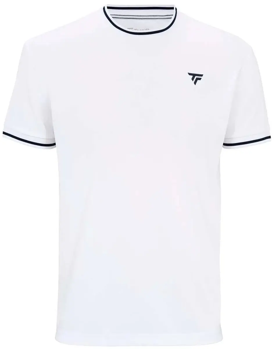 Tecnifibre Team Tech T-shirt Met Korte Mouwen Wit 12-14 Years Jongen